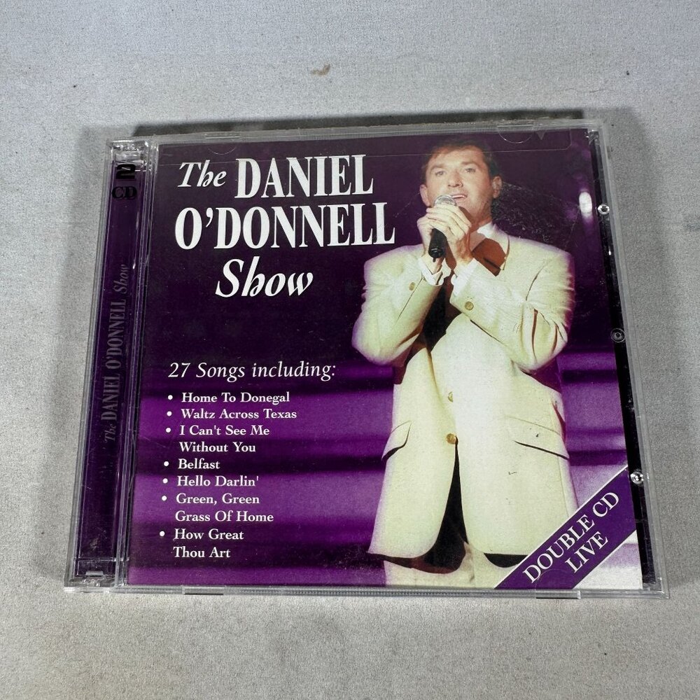 The Daniel ODonnell Show 2 CD Set Live Recording Folk & Country Compilation